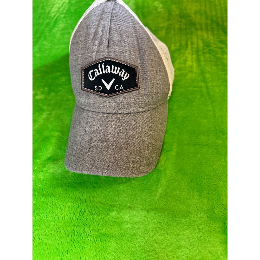 Callaway Gray Trucker Hat with Logo - SD CA